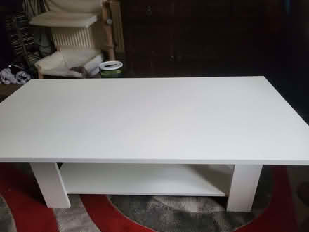 Photo of free White coffee table (Rowlatts Hill LE5) #1