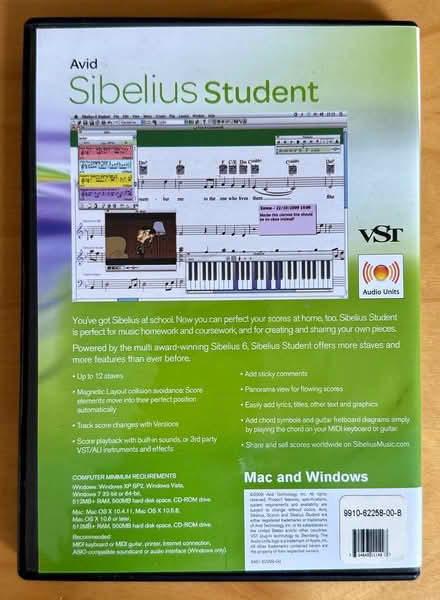 Photo of free Sibelius Student Music software (Boroughbridge YO51) #2