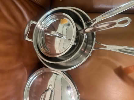 Photo of free Stainless steel Pots and Pans set (Fruitvale - Oakland) #1