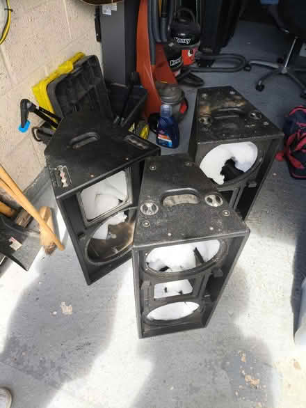 Photo of free Three speaker cabinets, HG5 (Knaresborough HG5) #1