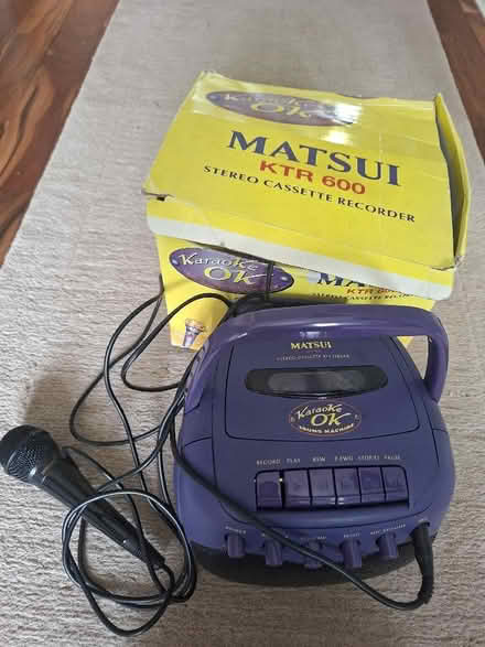 Photo of free Matsui Karaoke Stereo cassette recorder (Gosforth NE3) #1