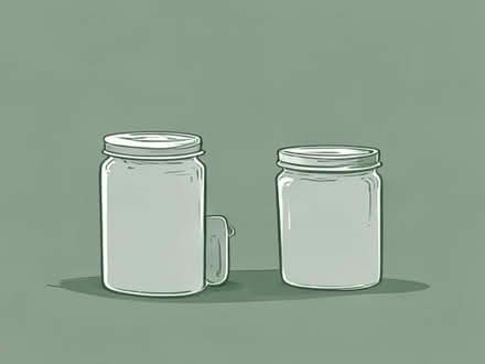 Photo of Canning Jars and lids (Mere BA12) #1