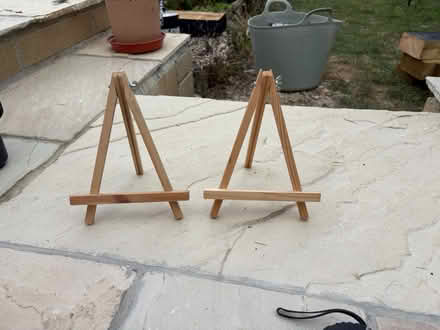 Photo of free Wooden easels x 2 (BA2) #1