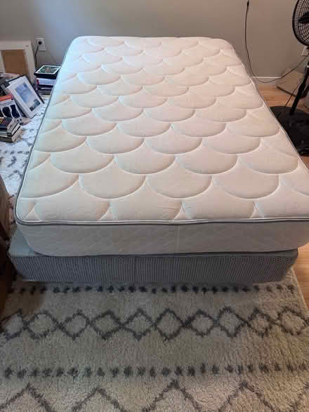 Photo of free Queen mattress and boxsprings (Seattle mt Baker) #1