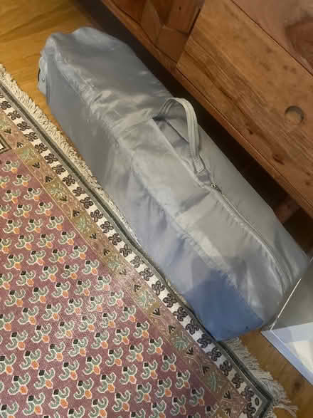 Photo of free Grey travel cot (Ladywell SE4) #1