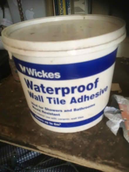 Photo of free Premixed tile adhesive (ME17 Boughton Monchelsea) #1