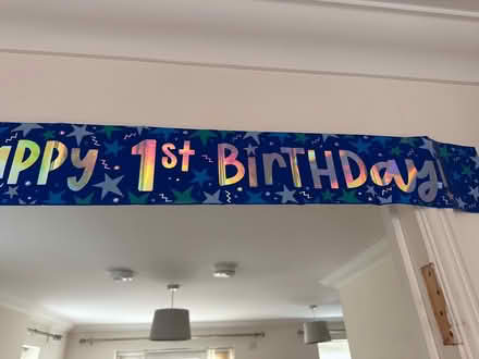 Photo of free First birthday decorations (City Centre NR3) #2
