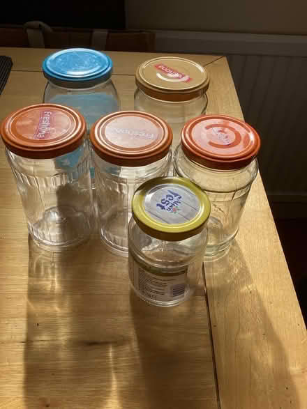 Photo of free 6 Glass Jars (Charminster BH8) #1