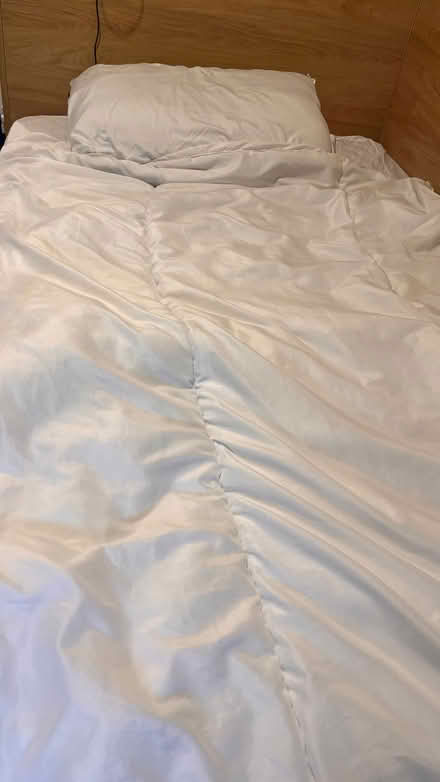 Photo of free 2 pillows and single duvet (Moulsecoomb BN2) #2