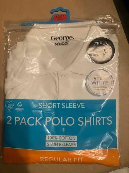 Photo of free School polo shirts (Nesscliffe SY4) #3