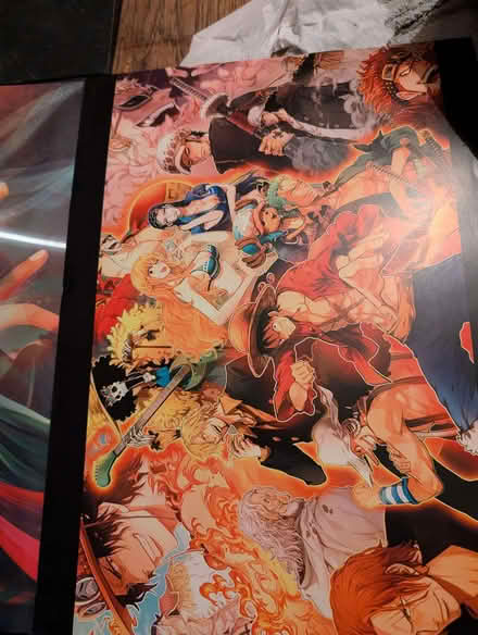 Photo of free A3 Manga/Anime Prints of One Piece & Demon Slayer (Portslade by Sea BN41) #1
