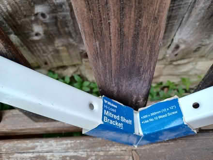 Photo of free Wickes shelf brackets (Belper Town centre) #2