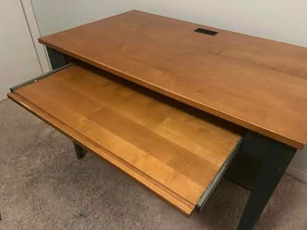 Photo of free Wooden Desk (Knickerbocker and Heatherstone) #3