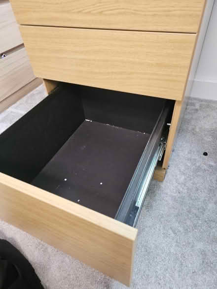 Photo of free Wooden filing cabinet (Salford M3) #3
