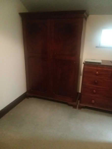 Photo of free Mahogany wardrobe (Rhydycroesau SY10) #1