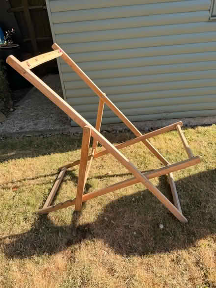 Photo of free Traditional deck chair plus canvas (Cold Norton CM3) #2