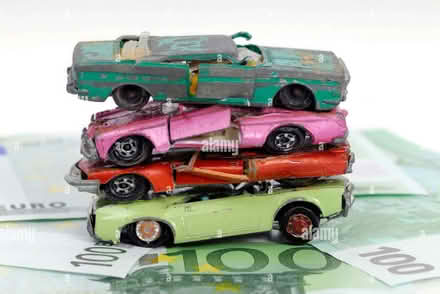 Photo of Toy Car wheels and axle (Kennington OX1) #1