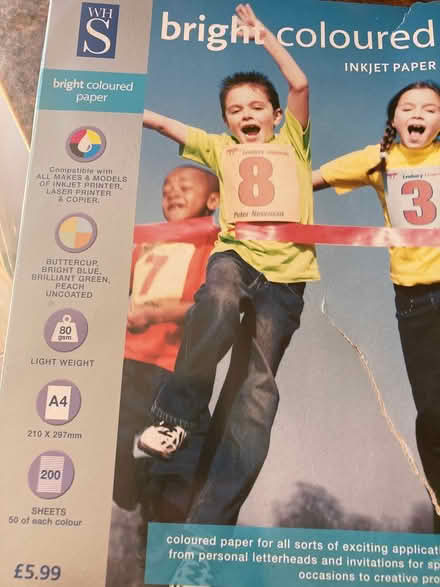 Photo of free Inkjet Paper in 4 bright colours (Willingdon BN22 0RD) #1