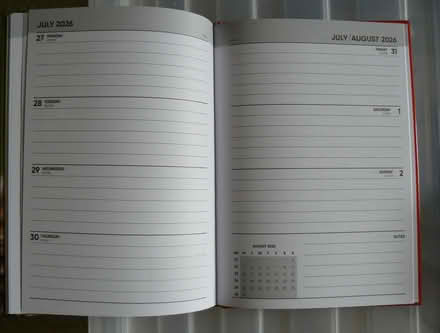 Photo of free 2026 hardback diary 8.5" x 6" (A5?) (Kempsey WR5) #2