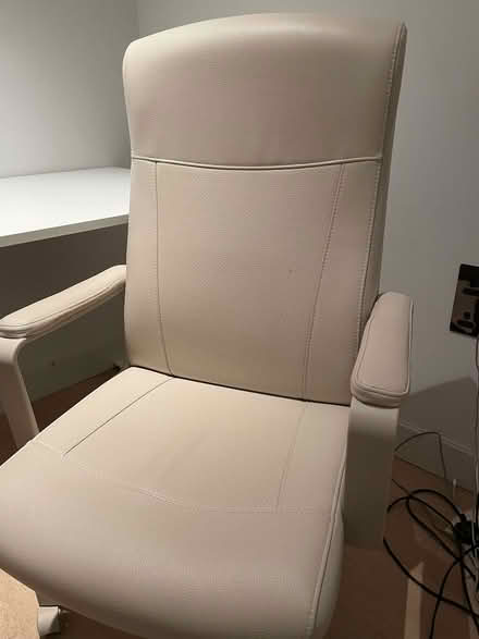 Photo of free IKEA Office Chair / Desk Chair (Beige) (Latimer Road W12) #1