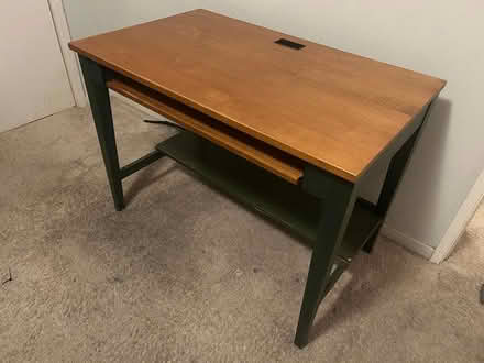 Photo of free Wooden Desk (Knickerbocker and Heatherstone) #1