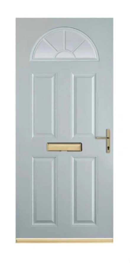 Photo of A composite front door (Rough Hay WV13) #1