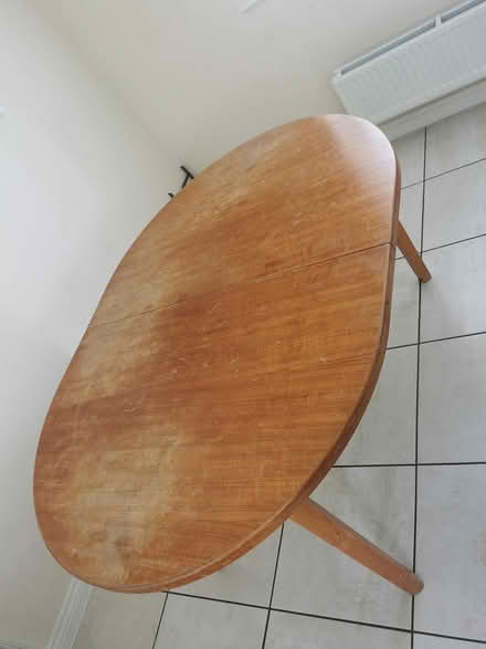 Photo of free Wooden dinner table (extendable) (Southmoor OX13 5FQ) #1