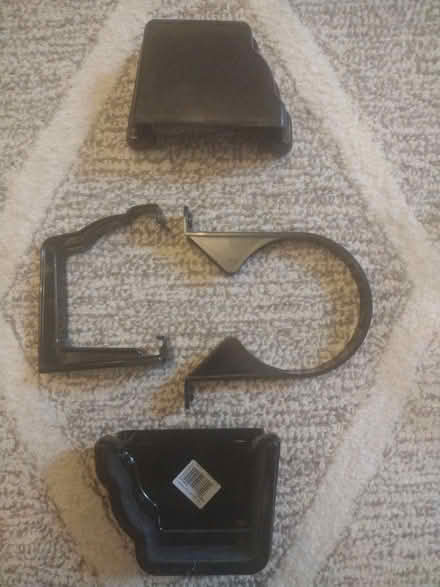 Photo of free Deep gutter parts- black (Norwich NR7) #1