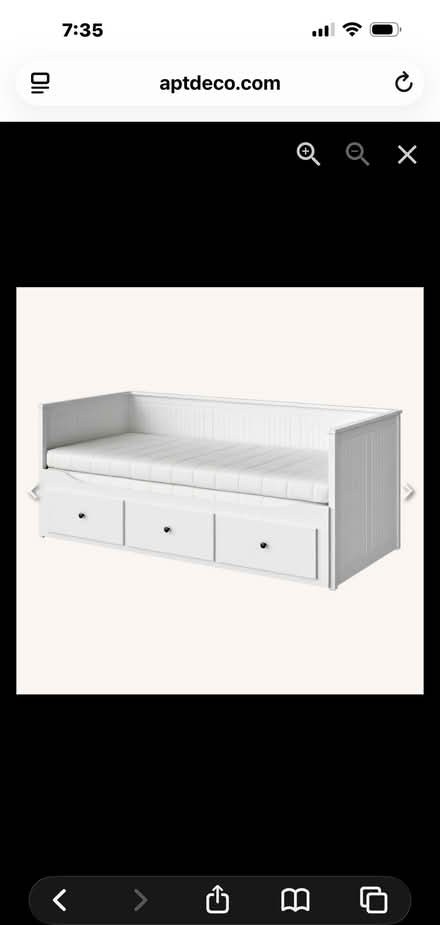 Photo of free IKEA Hemnes Bed - twin bed w stor (Hastings on Hudson) #1