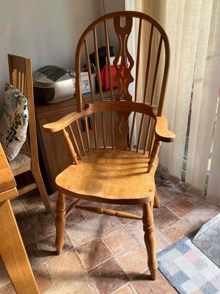 Photo of free Wooden chair (Birch, Essex) #1