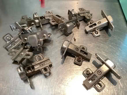 Photo of free 11 Used cupboard hinges (Thornton heath CR7) #1