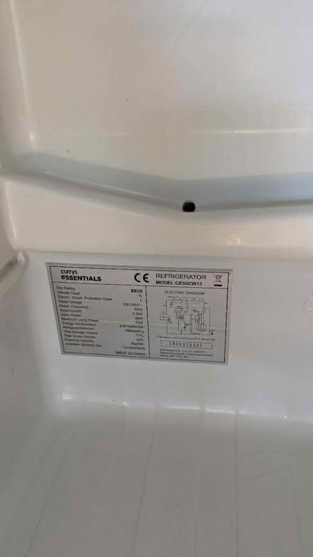 Photo of free Fridge freezer (Kempshott RG22) #2