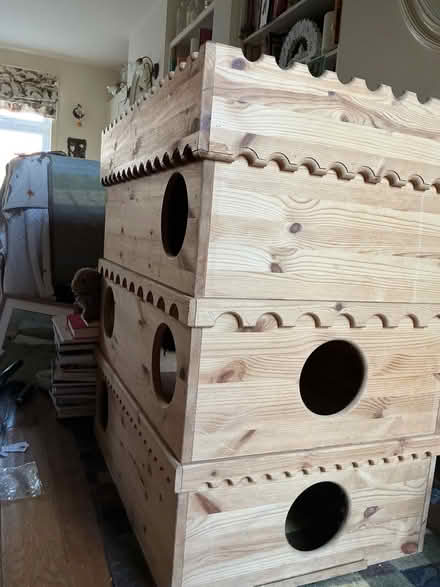 Photo of free Solid pine three story rabbit villa (California IP4) #2