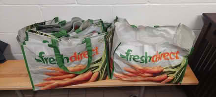 Photo of free 8 Fresh Direct bags (Upper East Side) #1