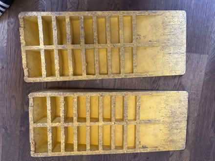 Photo of free Hard plastic ramps for vehicle levelling, App 50cmLx10cmH (Sale Moor M33) #1