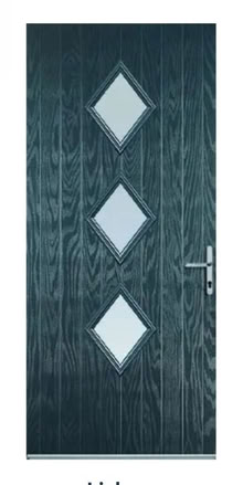 Photo of A composite front door (Rough Hay WV13) #4