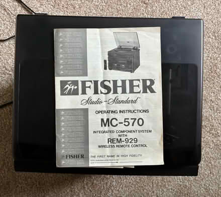 Photo of free Fisher compact stereo system (Highland Park) #1
