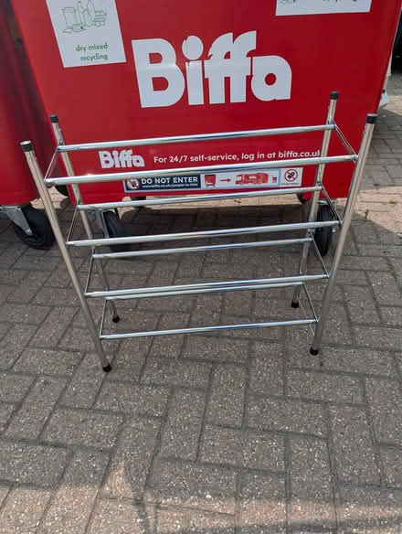Photo of free Extendable shoe rack - OX14 1DY (Abingdon, OX14) #1