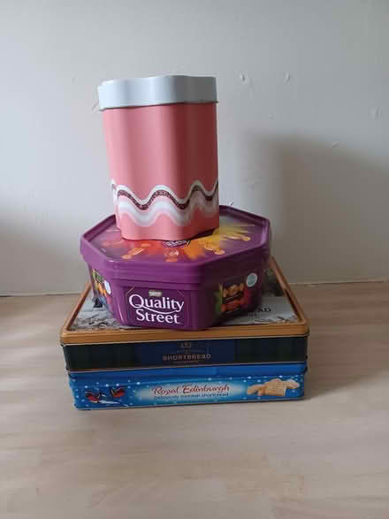Photo of free Assorted tins (Belper Town centre) #1