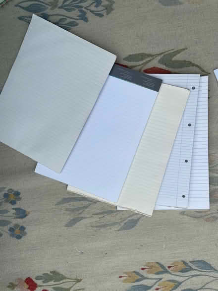 Photo of free Pads of lined paper and dividers, also some paper books for (Eversley RG40) #2