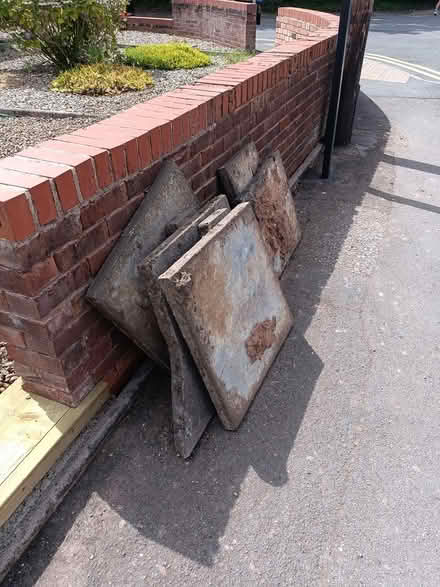 Photo of free concrete paving slabs used (Selly Oak B29) #3