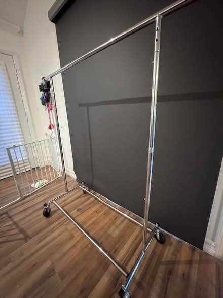 Photo of free Rolling Garment Hanging Rack (Sugar Land) #1