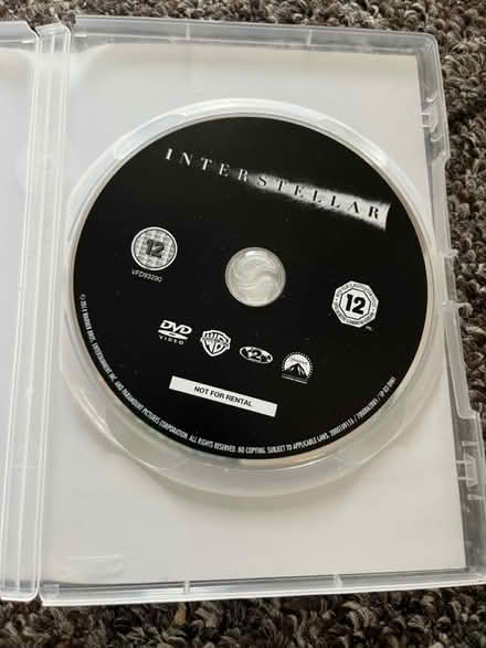 Photo of free Interstellar dvd (Clermiston, EH4) #3