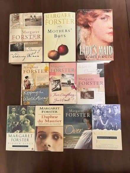 Photo of free 10x Margaret Forster books (Tinkersley DE4) #1