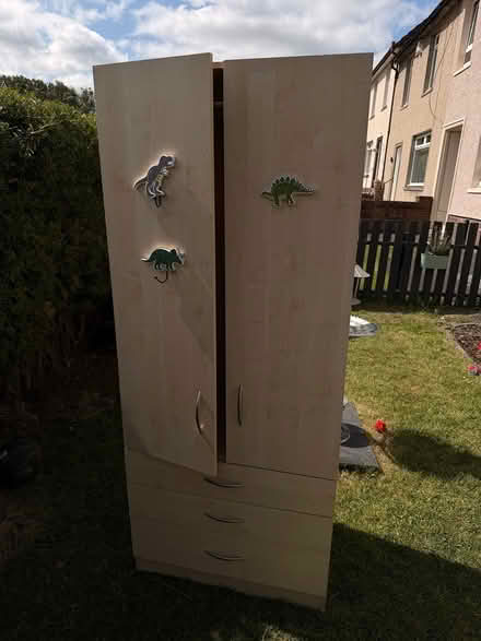 Photo of free Wardrobe with 3 drawers (Larkhall ML9) #1