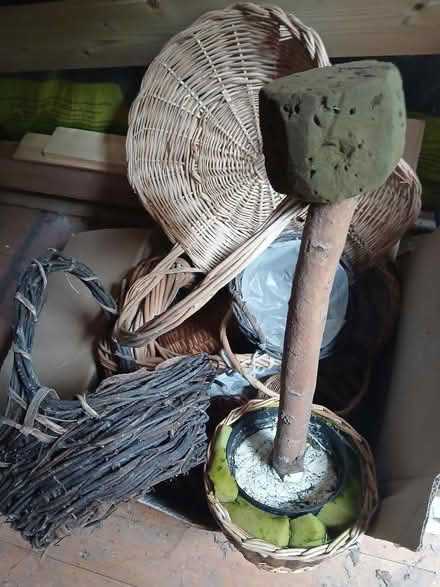 Photo of free Assortment of baskets for flower arranging (Mexborough S64) #1