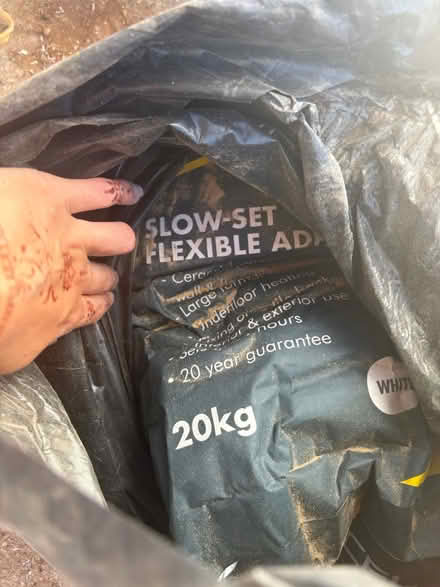 Photo of free Slow-set flexible adhesive (Lewisham SE13) #1