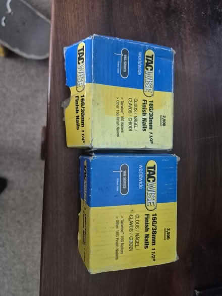Photo of free Nails for nail gun 16G 30mm & 38mm (Bath, BA1) #1