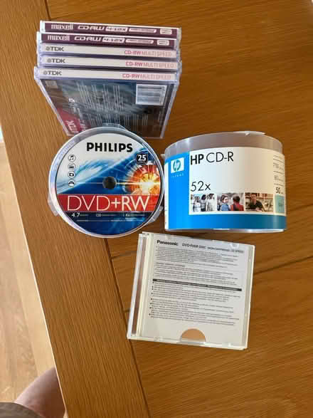 Photo of free CDR - DVD+RW - Panasonic DVD-RAM (Hawkinge CT18) #1