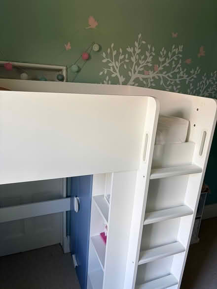 Photo of free IKEA raised kids bed with desk (Clifton, Bristol) #2